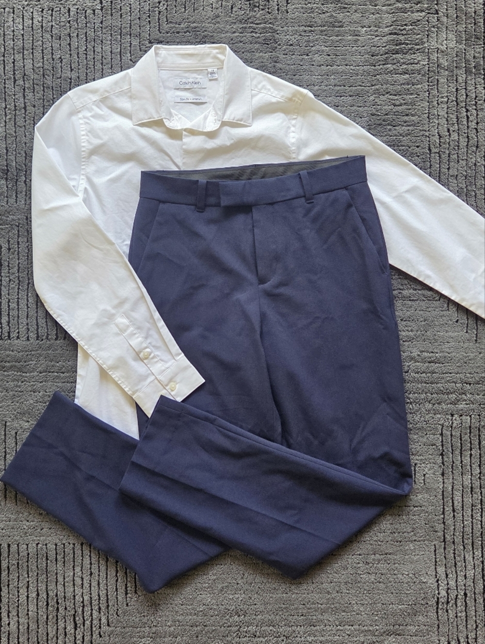 Calvin Klein Boys Button Down And Dress Pants (sz:14)